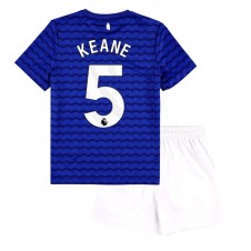 Everton Michael Keane #5 Hjemmedraktsett Barn 2025-26 Kortermet (+ korte bukser)
